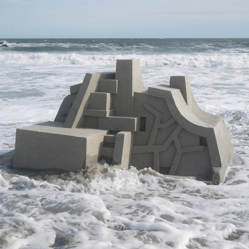 Modernist Sandcastles By Calvin Seibert, 2017