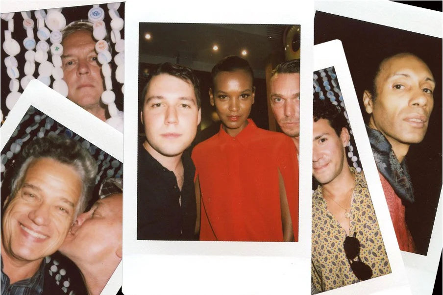Polaroids from the Document Journal ‘Launch Party’ by Maripol.